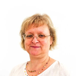 Ein Foto der Ansprechpartnerin des Kreativzentrums.